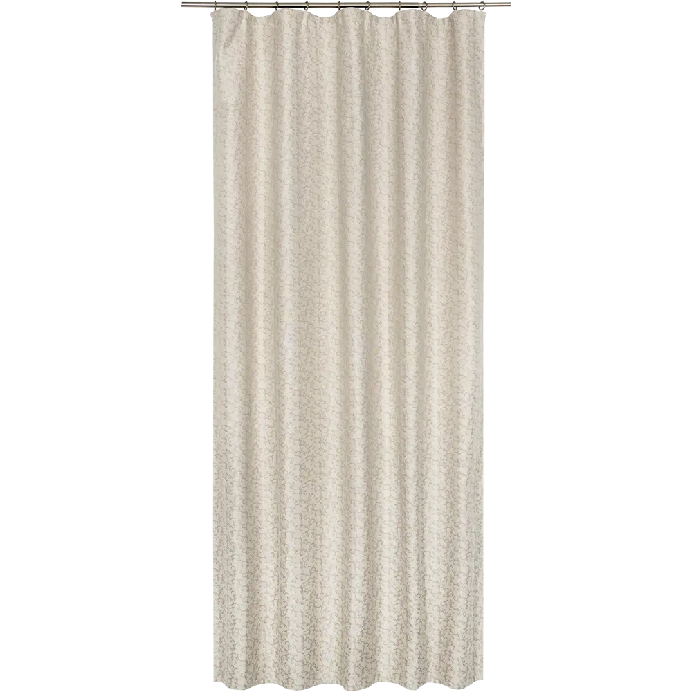 Штора на ленте «Виола», 160x260 см, вензель, цвет оливковый 82325787 STLM-2053416 Santreyd 