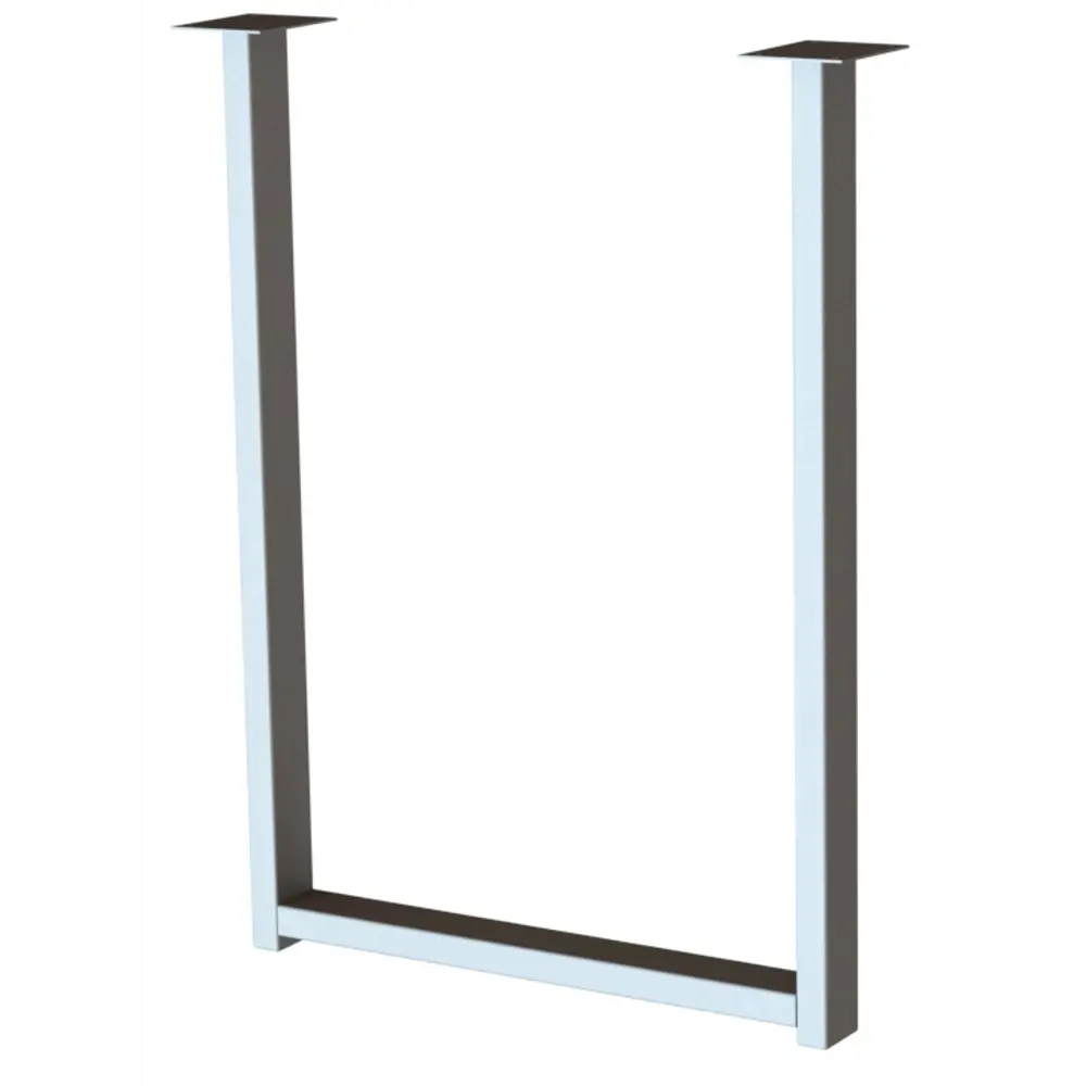 Подстолье для обеденного и письменного стола 71 см металл цвет белый METALLCART STLM-2131193