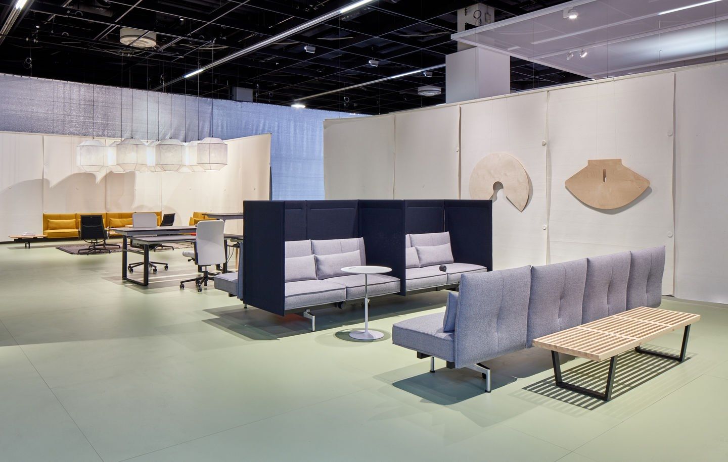 Секционный диван VITRA мягкая работа ARCH-00079650 - Вид №30