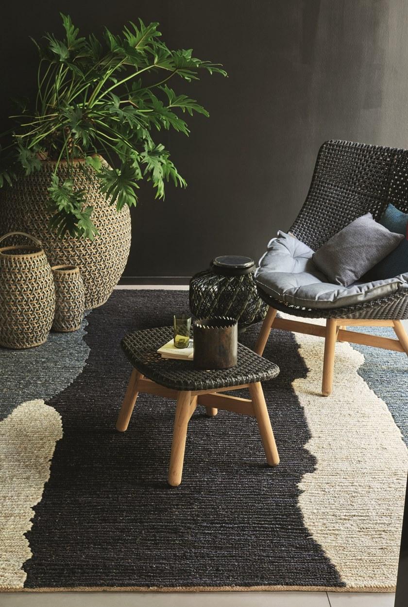 Toulemonde Bochart Прямоугольный коврик из конопли с рисунком The designers sun-id-1442025 - Вид №1