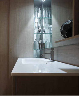 WI 09 WIND Комплект мебели для ванной комнаты 203 см ARDECO Ardeco S. R. L 42738 - Вид №2