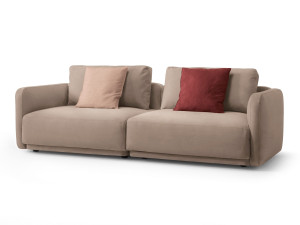 Модульный съемный диван из ткани