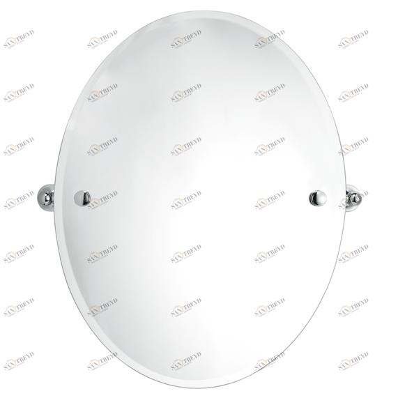 Зеркало овальное, с наклоном [A58 CHR]  Burlington A58 CHR 