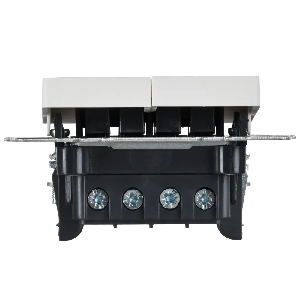 Переключатель встраиваемый перекрестный IEK Brite 2 клавиши цвет белый STLM-2167827 - Вид №4