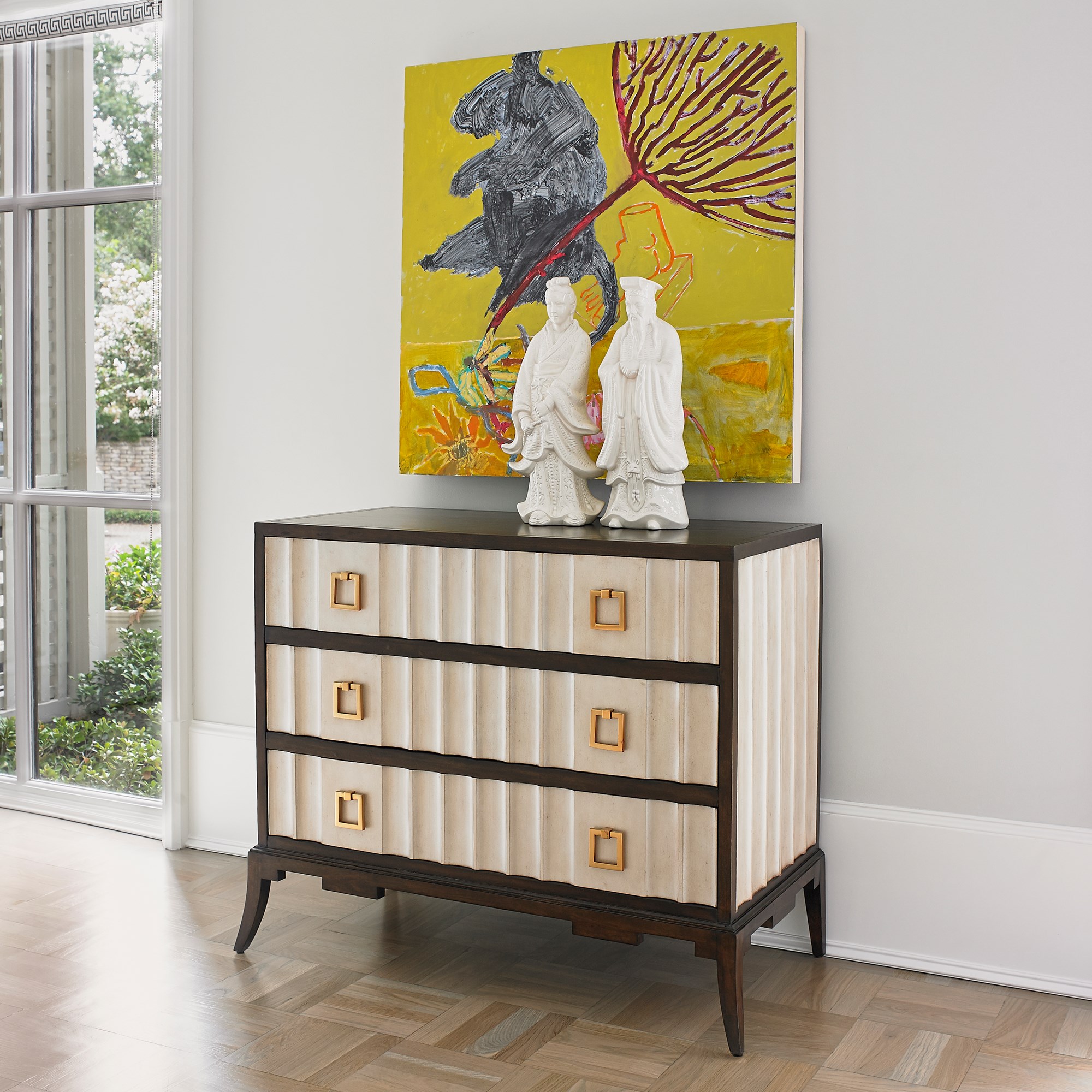 Тумбочка 24094-830-001 Magic Fluted Chest Ambella  - Вид №1