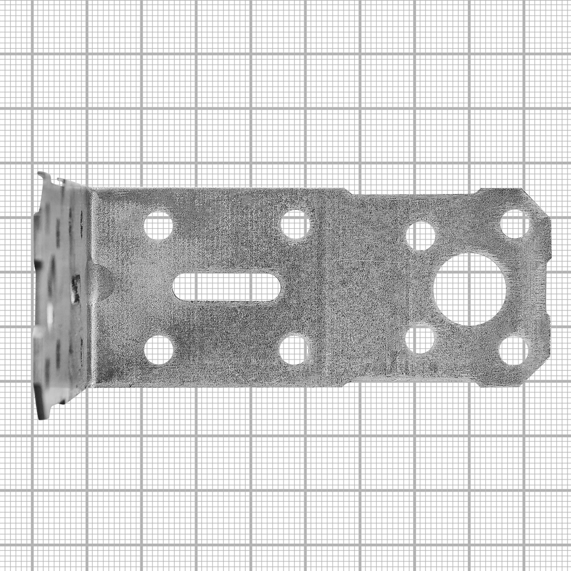 83206352 Уголок крепежный оцинкованный 85x85x37x1.7 мм, 15 шт Santreyd  - Вид №4