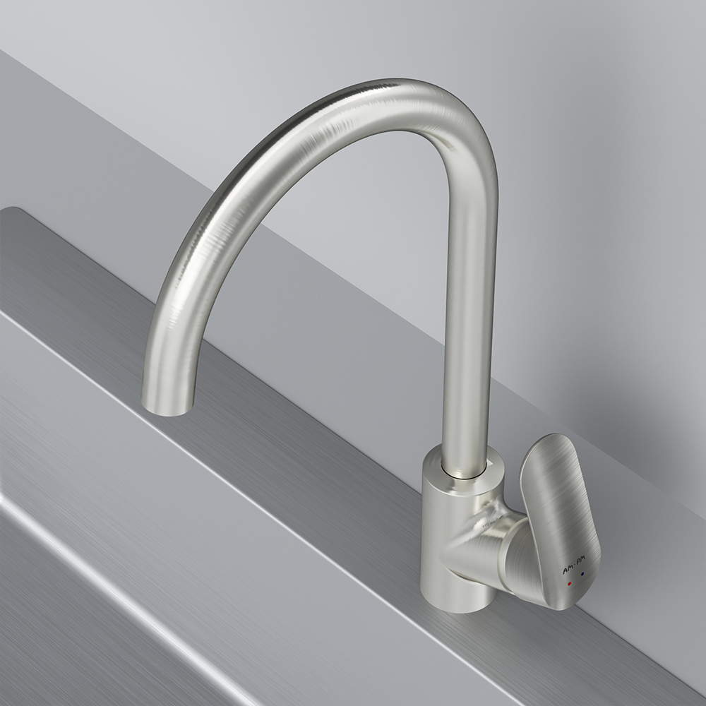 F8007111 смеситель для кухни сатин шт. AM.PM Like - Вид №3