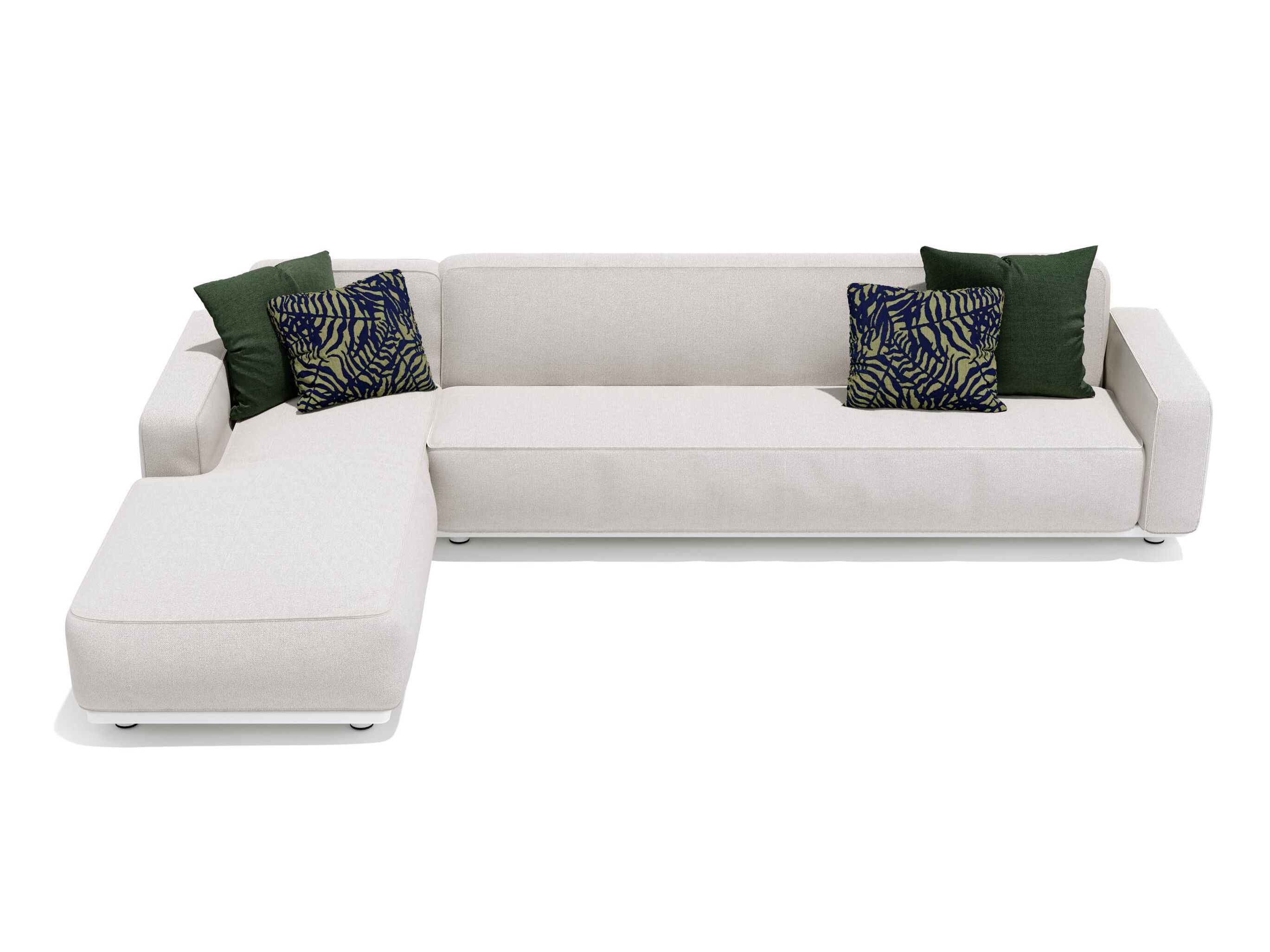 Модульный тканевый садовый диван с полуостровом Atmosphera Лагуна .25 ARCH-00145589 - Вид №7