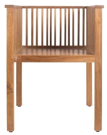 Il Giardino di Legno Садовый стул из тика с подлокотниками Code Code0362 - Вид №2