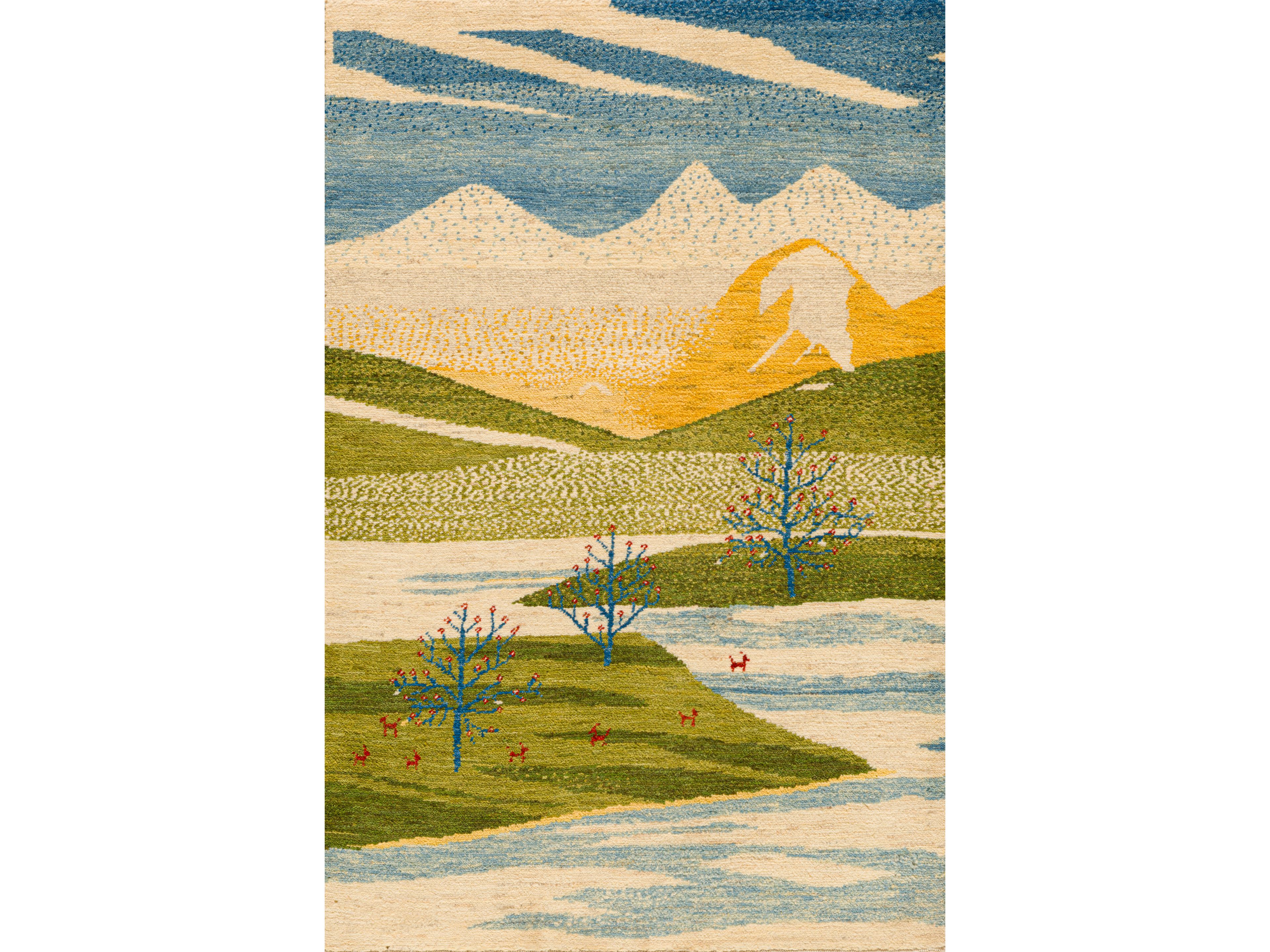 Прямоугольный шерстяной ковер Zollanvari Gabbehs Landscapes ARCH-00084903 - Вид №1