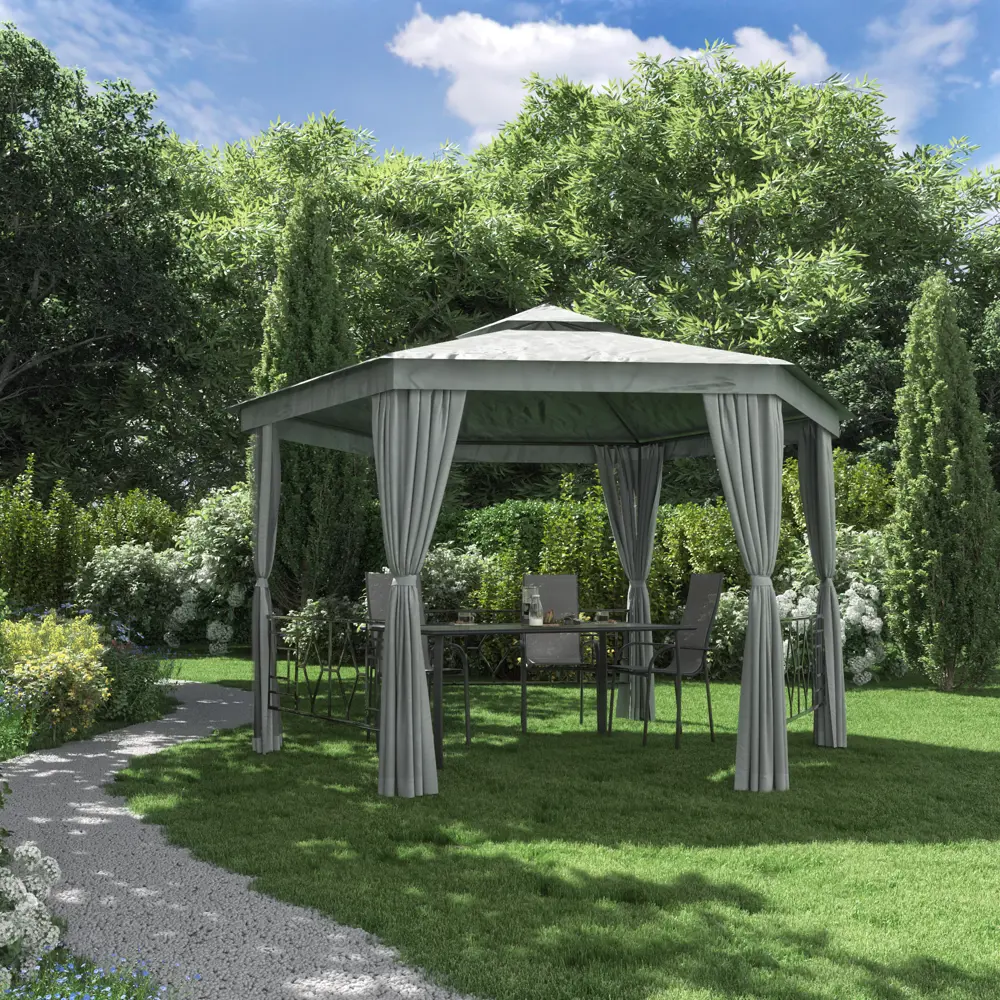 Павильон BEGINIA Нью 2x2x2 м сталь Товар без серии STLM-2175388 - Вид №19