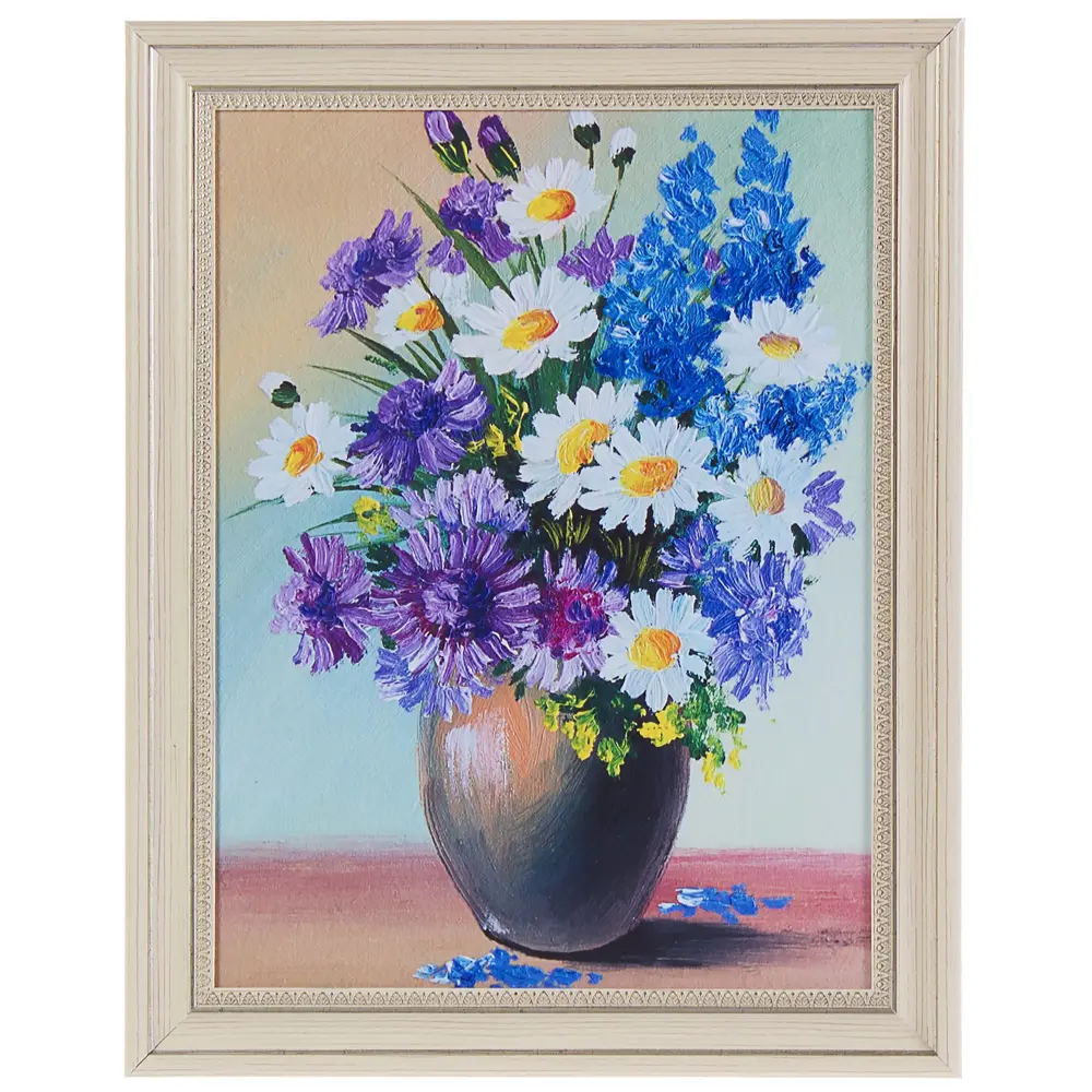 Картина в раме 30х40 см «Букет с ромашками» 18853036 STLM-2074984 Santreyd 