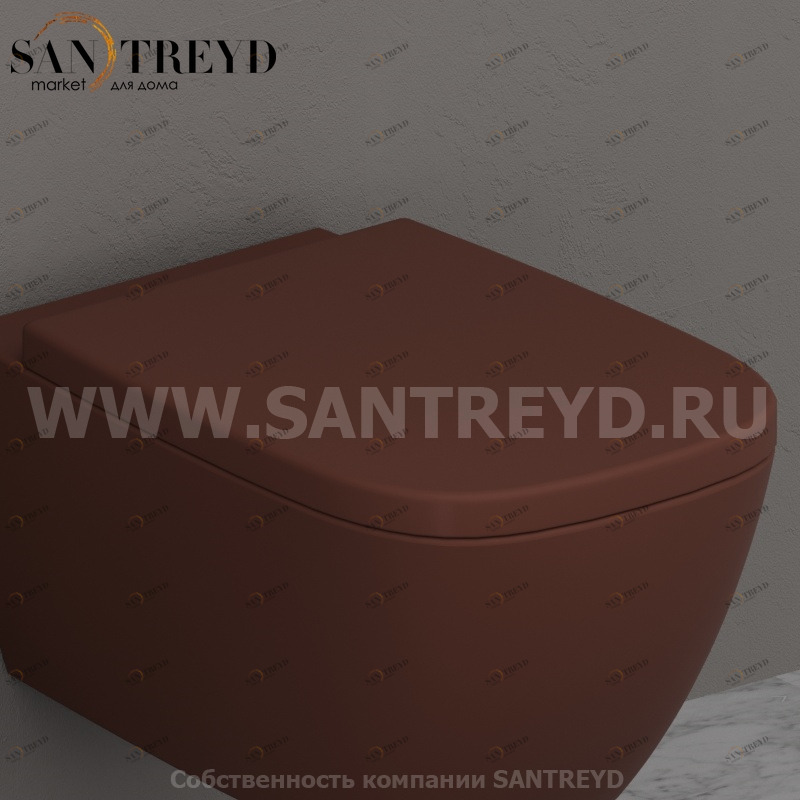 GN020MT Крышка сиденье для унитаза Ceramica Globo GENESIS