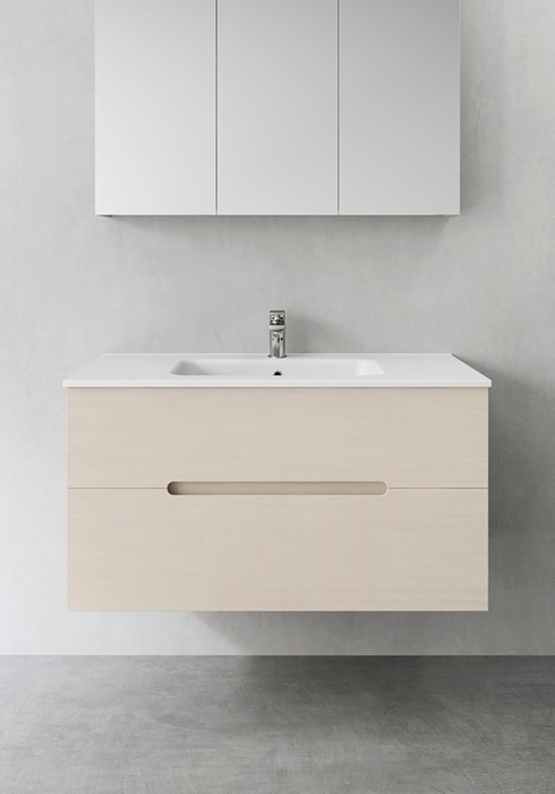 1390119 Шкаф Для Умывальника Sun Ash Pattern 1000 Hafa Ясень 