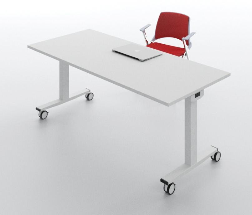 IBEBI Регулируемый по высоте стол на колесиках Telemaco sun-id-1414296 - Вид №5