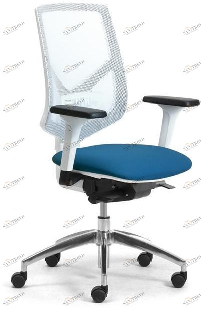 Leyform Сетчатое офисное кресло с регулируемой высотой и подлокотниками  129252r 