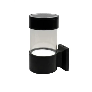 Светильник уличный настенный светодиодный на солнечных батареях Duwi Solar 2 Вт IP44 цвет черный 3 режима: нейтральный белый/теплый белый/холодный белый свет