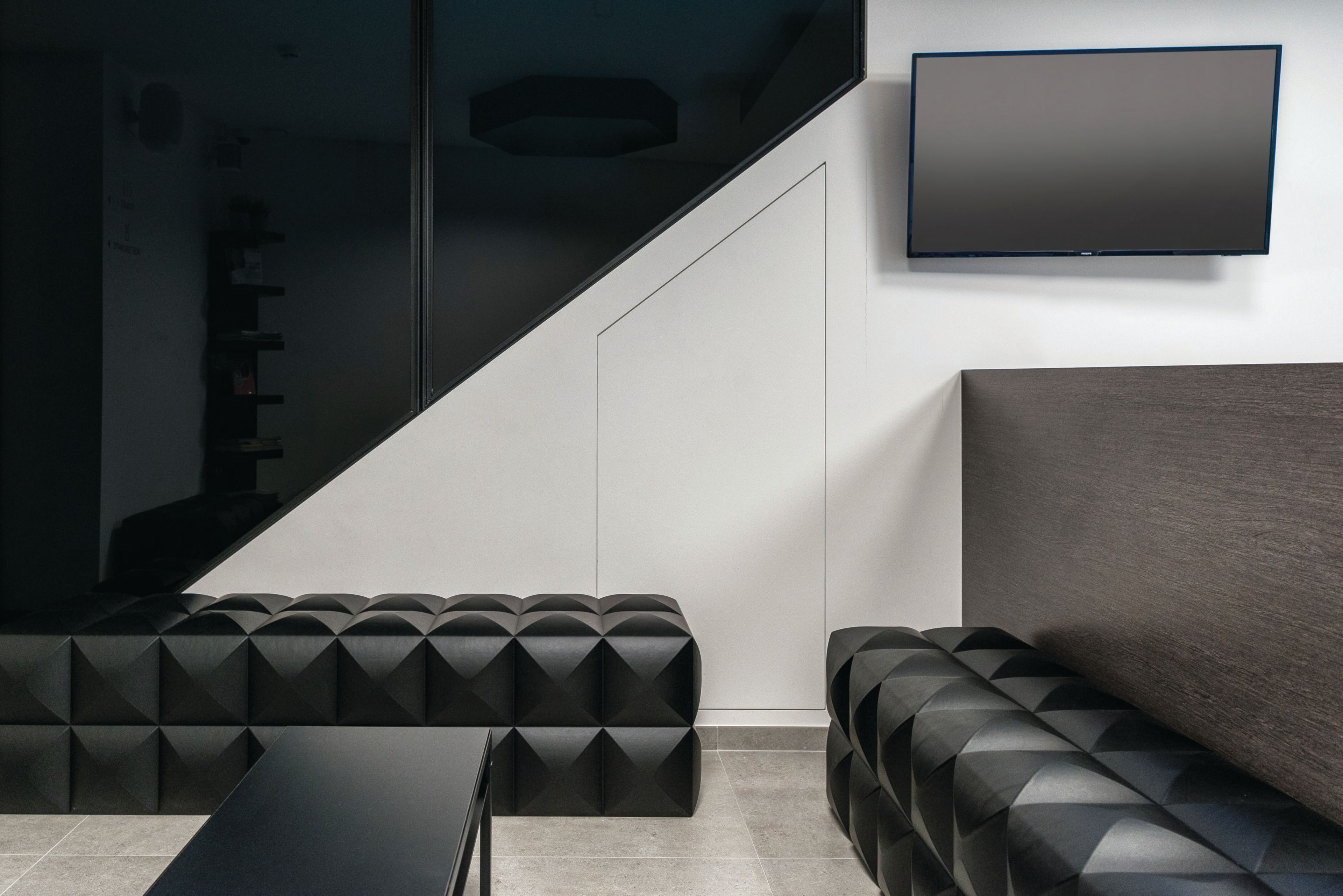 Квадратный пуф с пенопластовым покрытием SIXINCH THE BENCH ARCH-00124006 - Вид №1