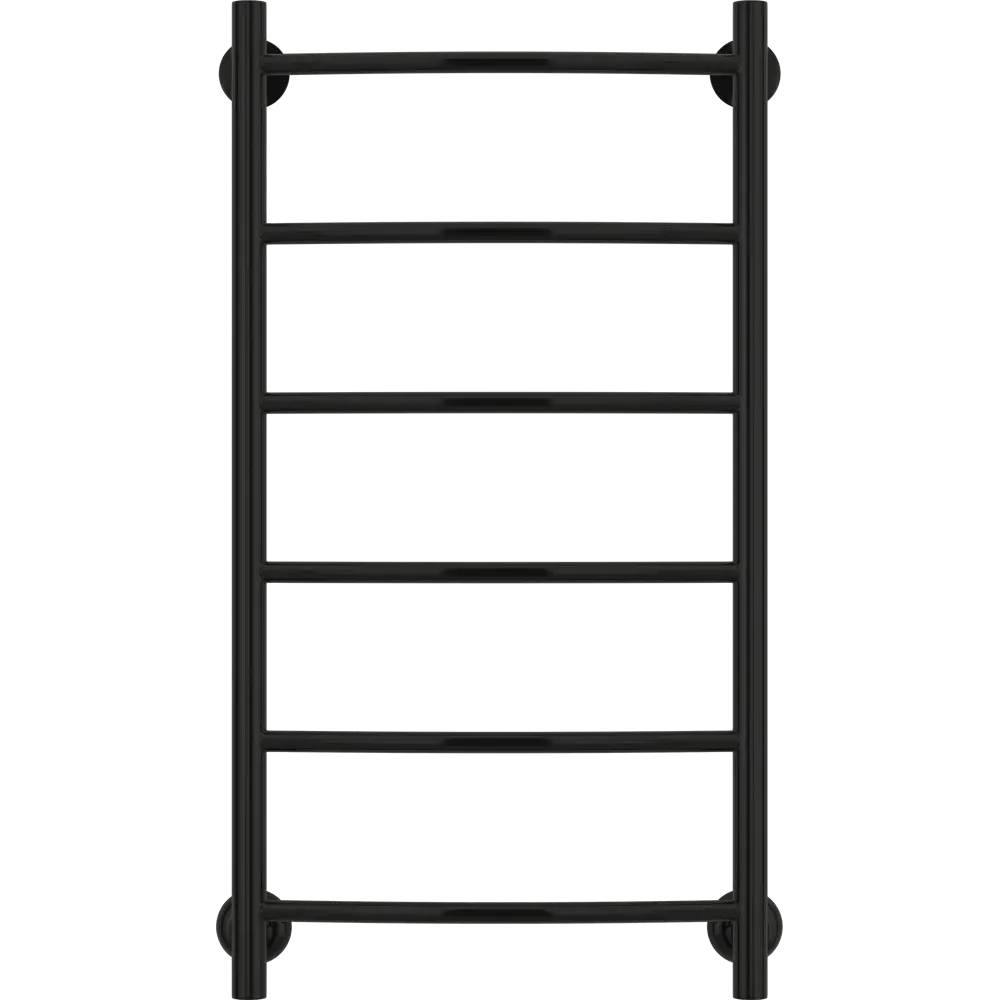 СУНЕРЖА ВПС-52П - черный полотенцесушитель водяной с полимерным покрытием 83111111 STLM-0039086