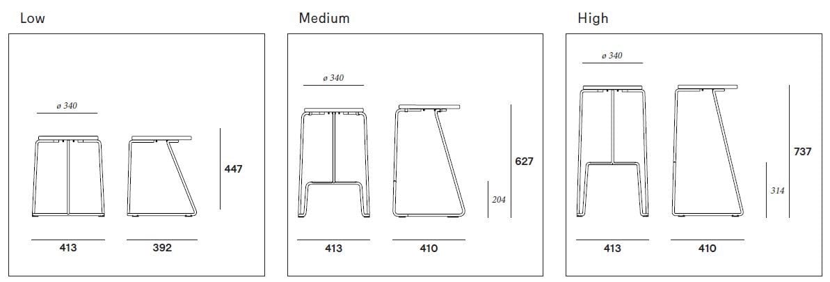 Стальной стул Extremis Тики ARCH-00006986 - Вид №10