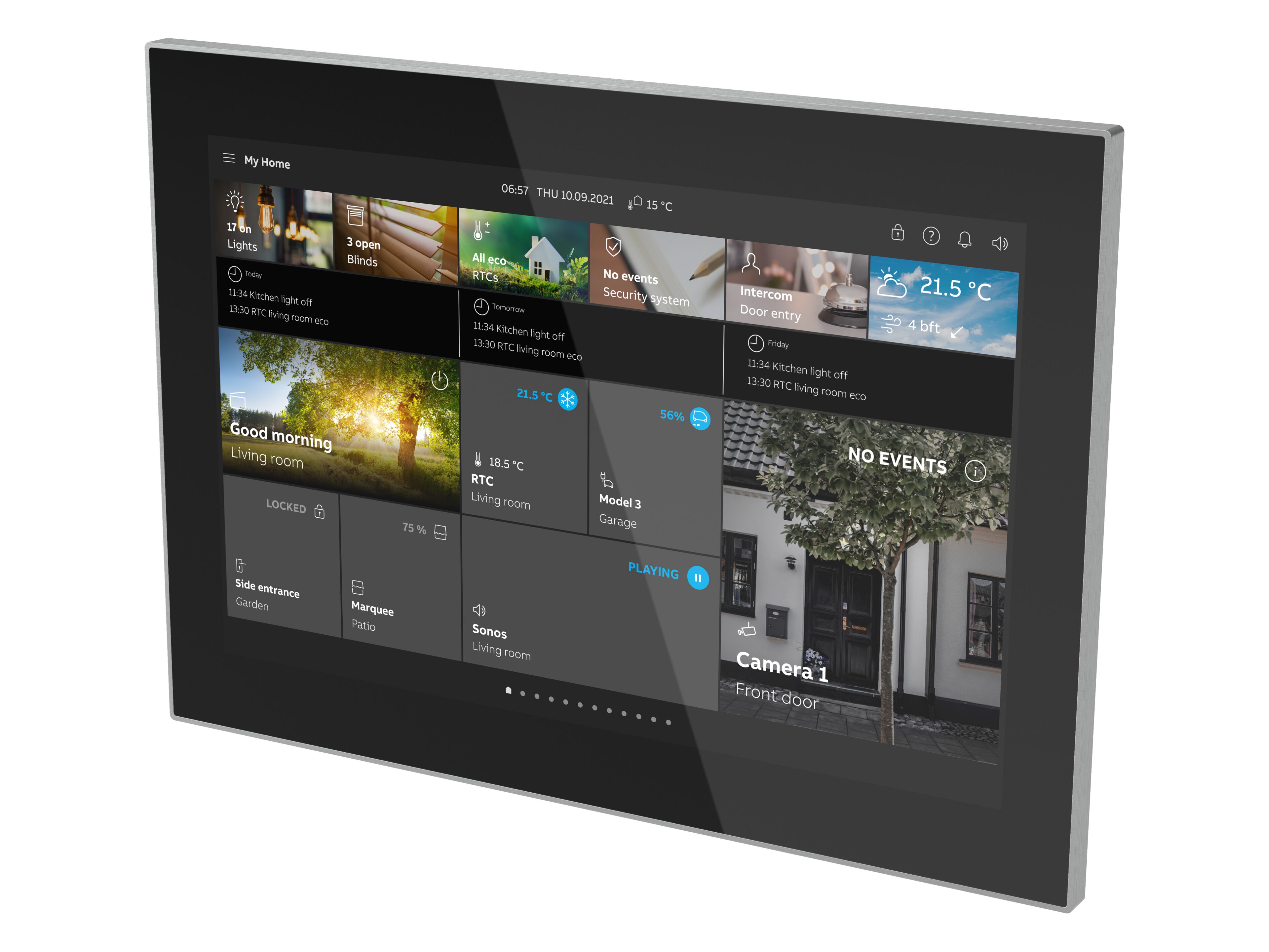 Интерфейс для систем домашней автоматизации Busch-Jaeger BUSCH-SMARTTOUCH® 10" ARCH-00113272 - Вид №2