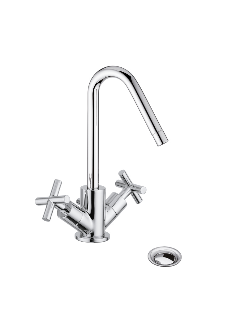 0505/2/J Bellosta Rubinetterie УМЫВАТЕЛЬ JUST SWIVEL SPOINT с одним отверстием Life