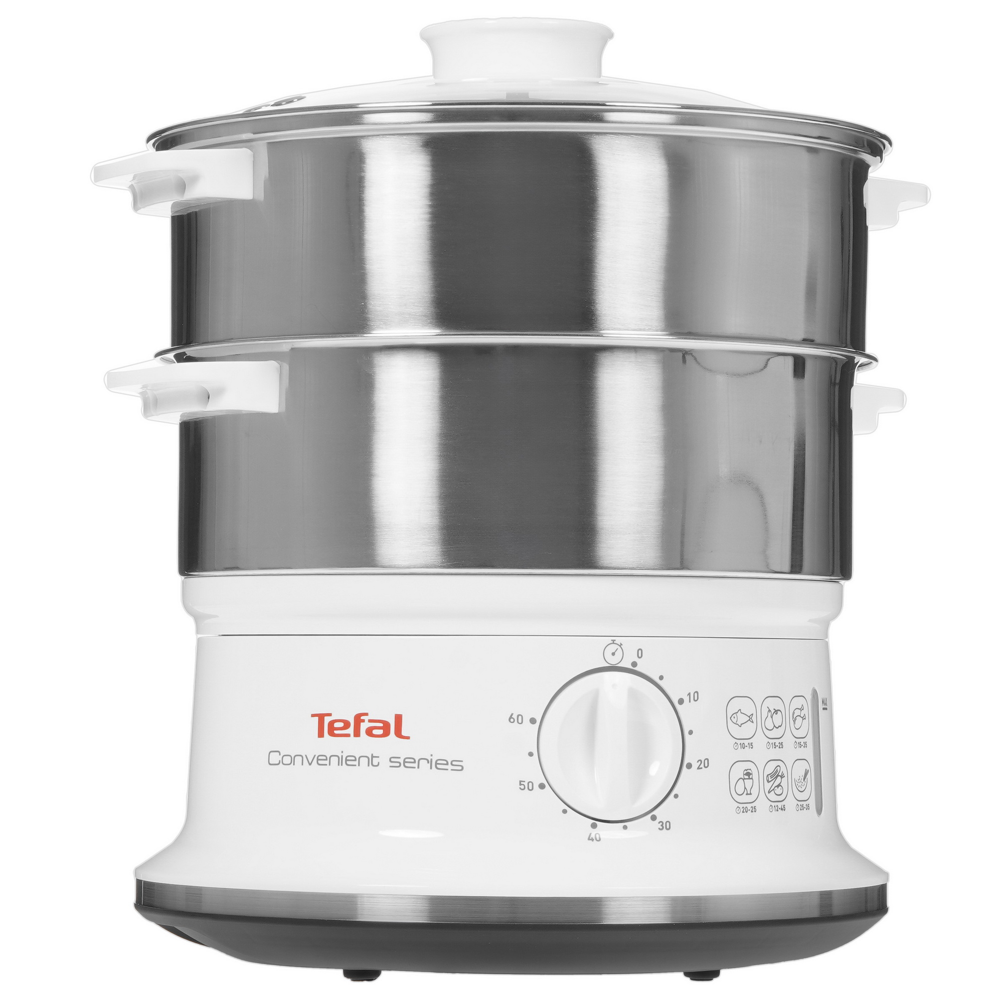 9071070 Пароварка Tefal Convenient Series VC145130 белый STDN-0031211