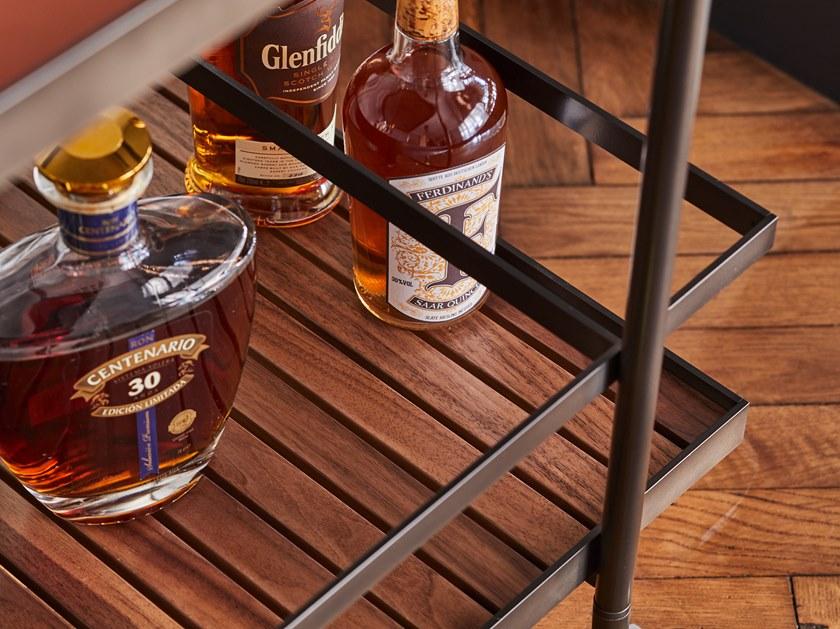 more Барная тележка из металла и массива ореха Harri sun-id-1398975 - Вид №6