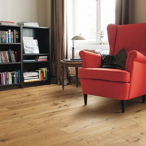 Паркетная доска Haro 4000 Series Top connect Саваж ретро Дуб Кантри с брашью (Текстурированная) 2200х180 мм 530793 - Вид №1