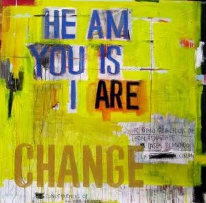 ICI ET LÀ Картина на холсте The catman Ac150-83