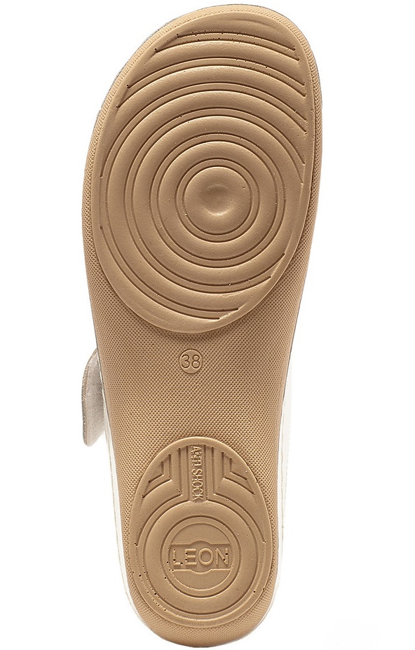 62376 Сандалии "Leon" женские белые LEON  Врач  размер 37  - Вид №2