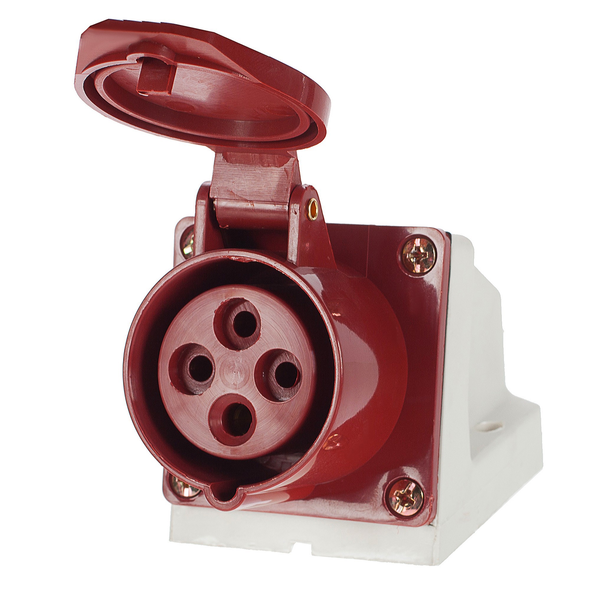 IEK Розетка силовая влагозащищенная 380В с заземлением 11869561 STLM-0001552