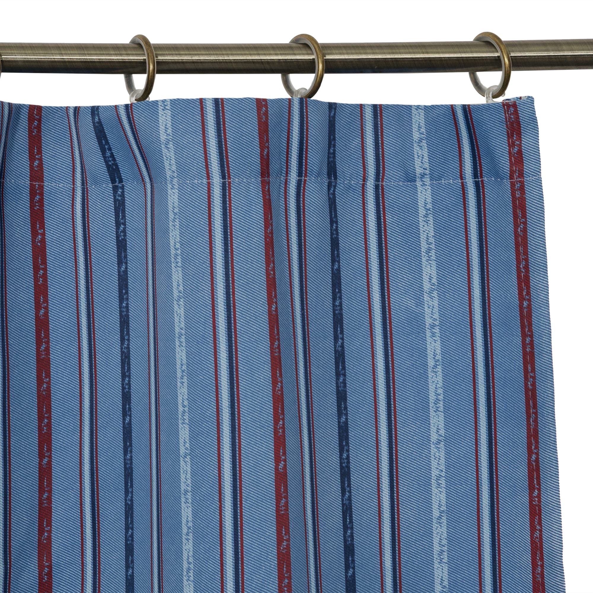 82010139 Штора на ленте «Sea», 140х180 см, цвет синий Santreyd  - Вид №3