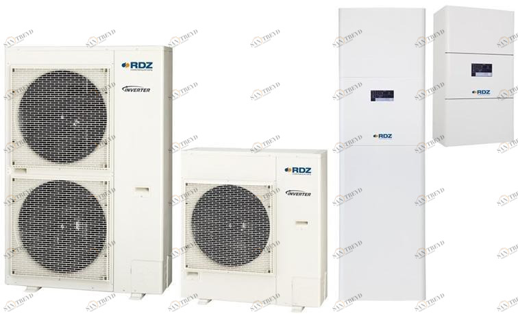 RDZ Сплит-тепловые насосы с высоким КПД sun-id-1496147