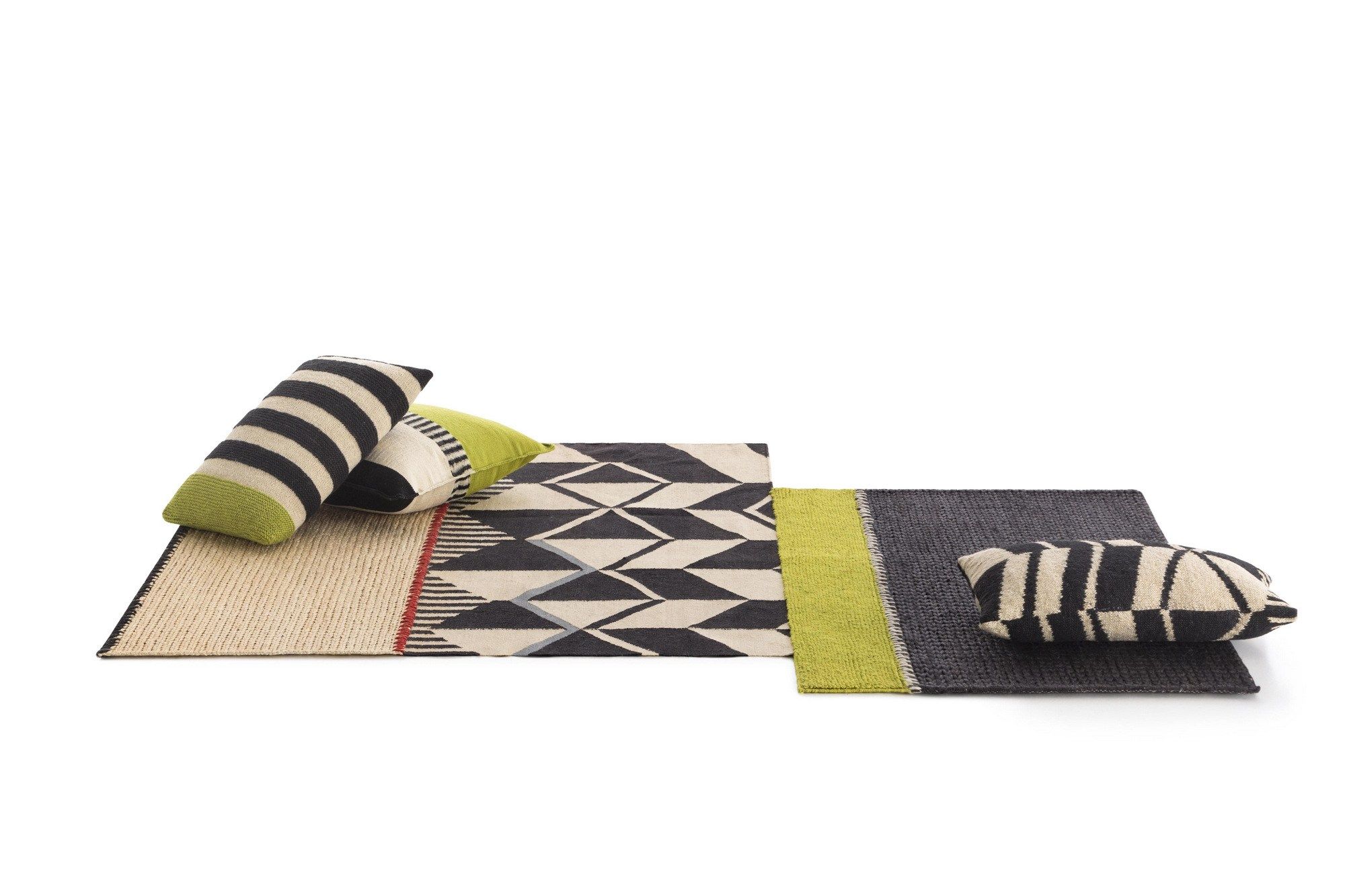 Прямоугольная шерстяная подушка GAN Rustic Chic ARCH-00111089 - Вид №12