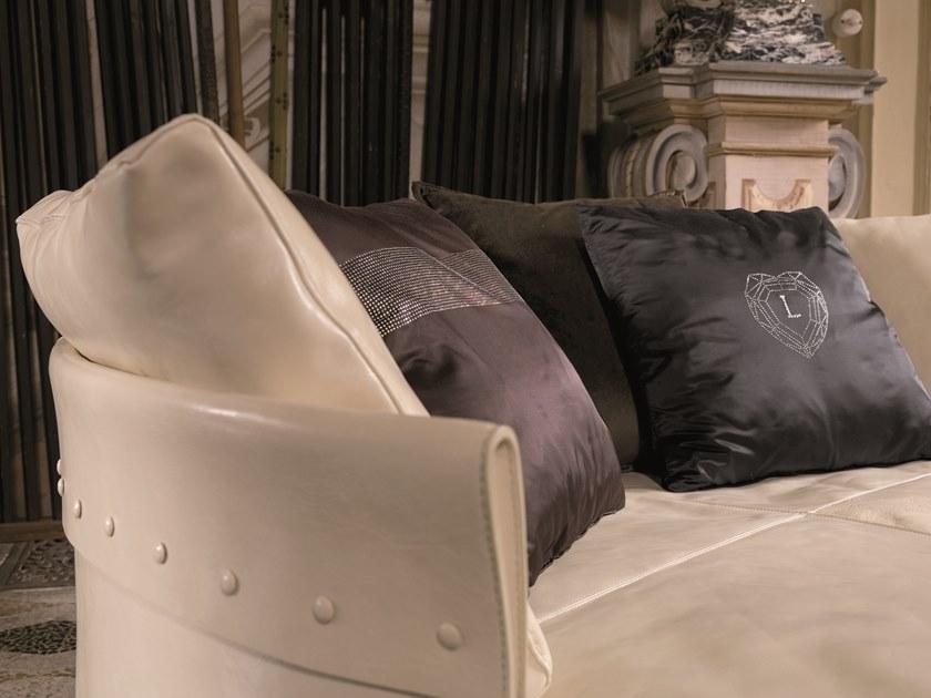 Longhi Изогнутый кожаный диван Loveluxe X 610 - Вид №1