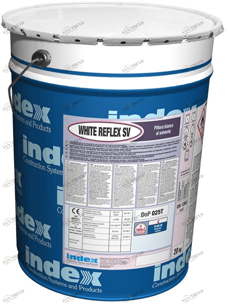 INDEX Ультраотражающая краска на основе растворителей White reflex sun-id-1463740