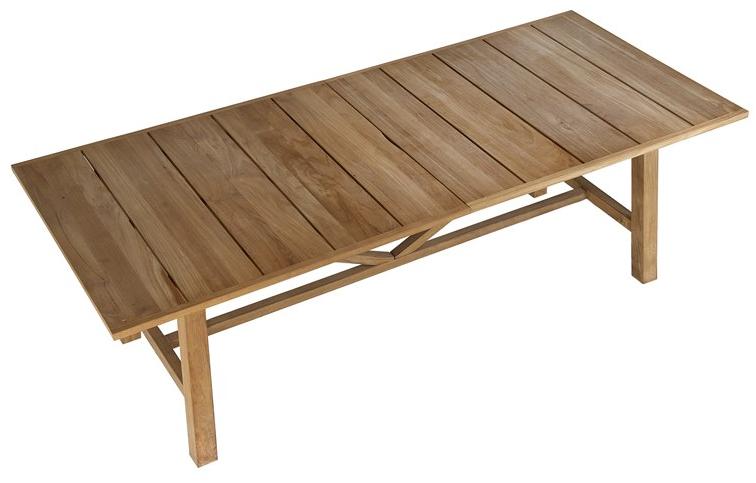 Unopiù Раздвижной прямоугольный стол из тика Synthesis Tatsy - Вид №2