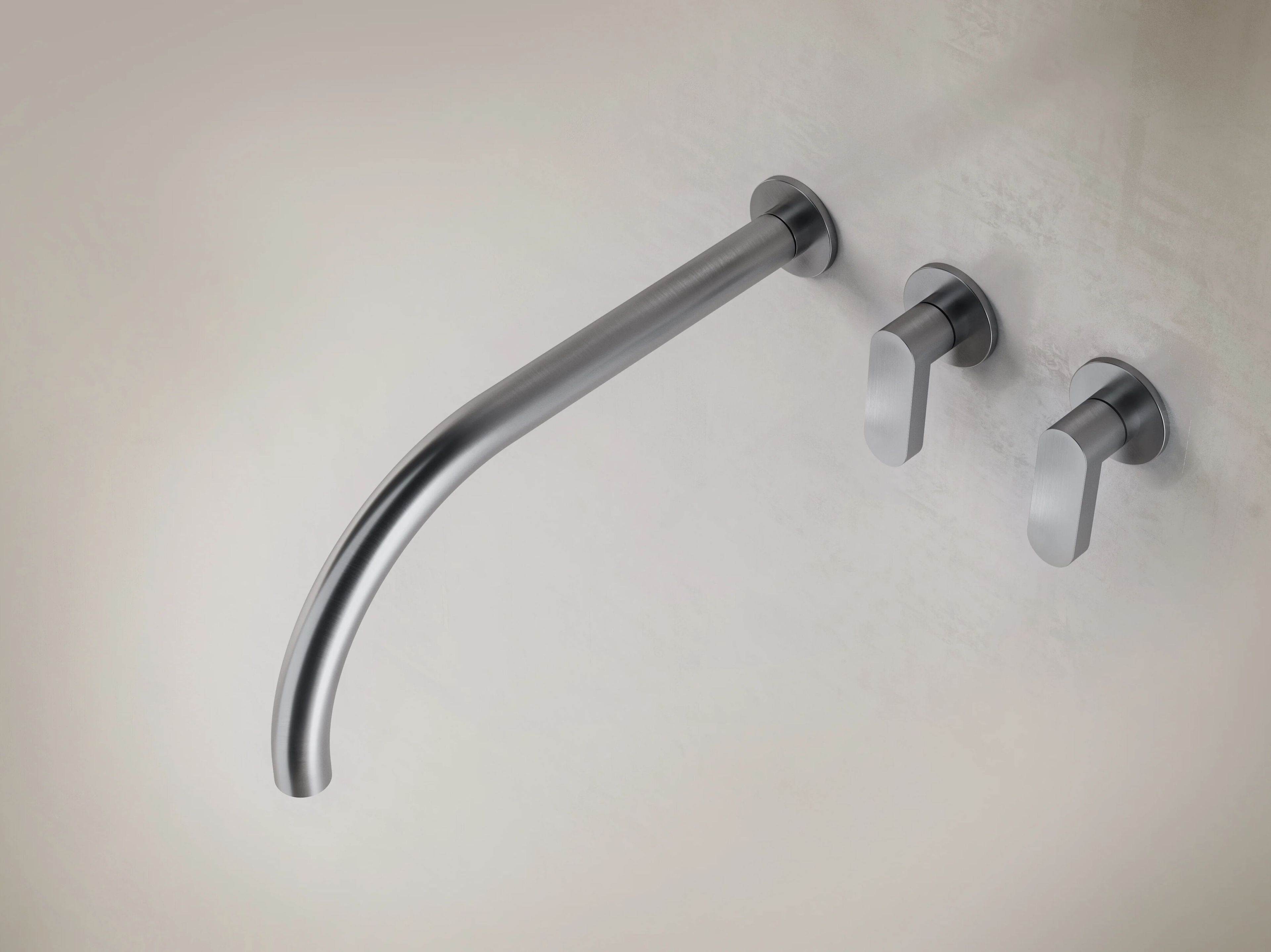 Смеситель для раковины из нержавеющей стали COCOON John Pawson ARCH-00111023