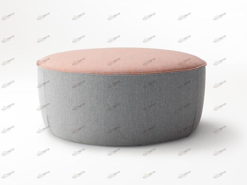 Ross Gardam Круглый пуф из ткани Adapt sun-id-1471485