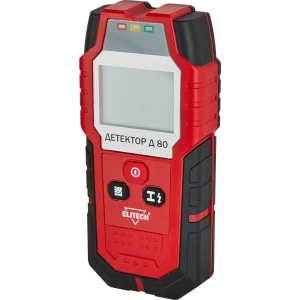 Детектор скрытой проводки и металла Elitech Д80