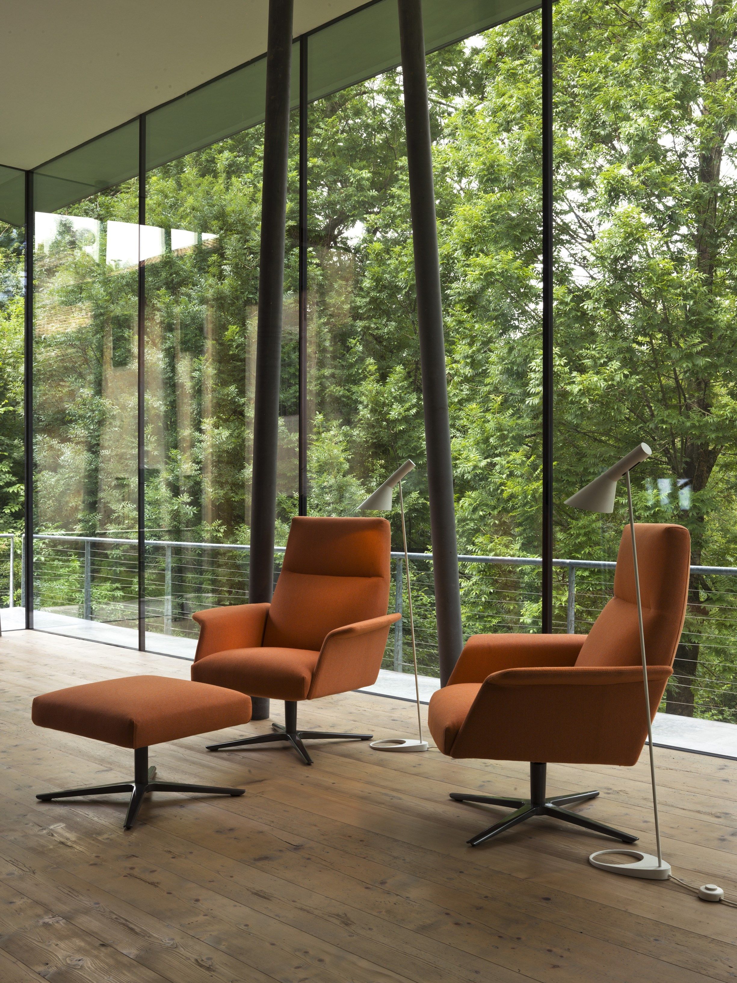 Спицевое кресло с подлокотниками Verzelloni Nilson ARCH-00025081