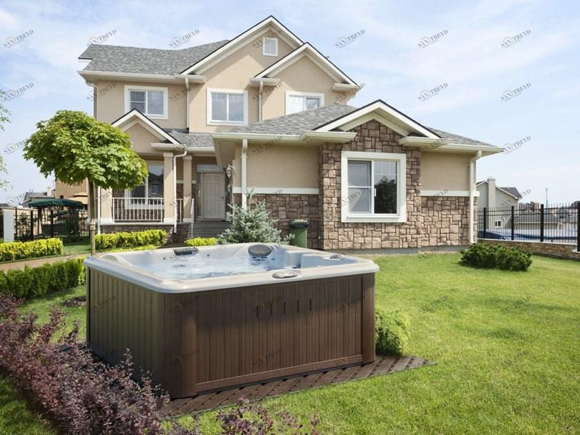 Jacuzzi® Квадратная гидромассажная ванна на 7 мест J-200™ sun-id-1485333