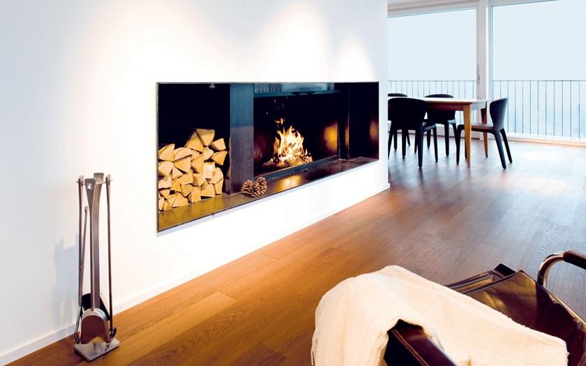 RÜEGG Дровяной стальной камин с панорамным остеклением Classic line sun-id-1501082 - Вид №3