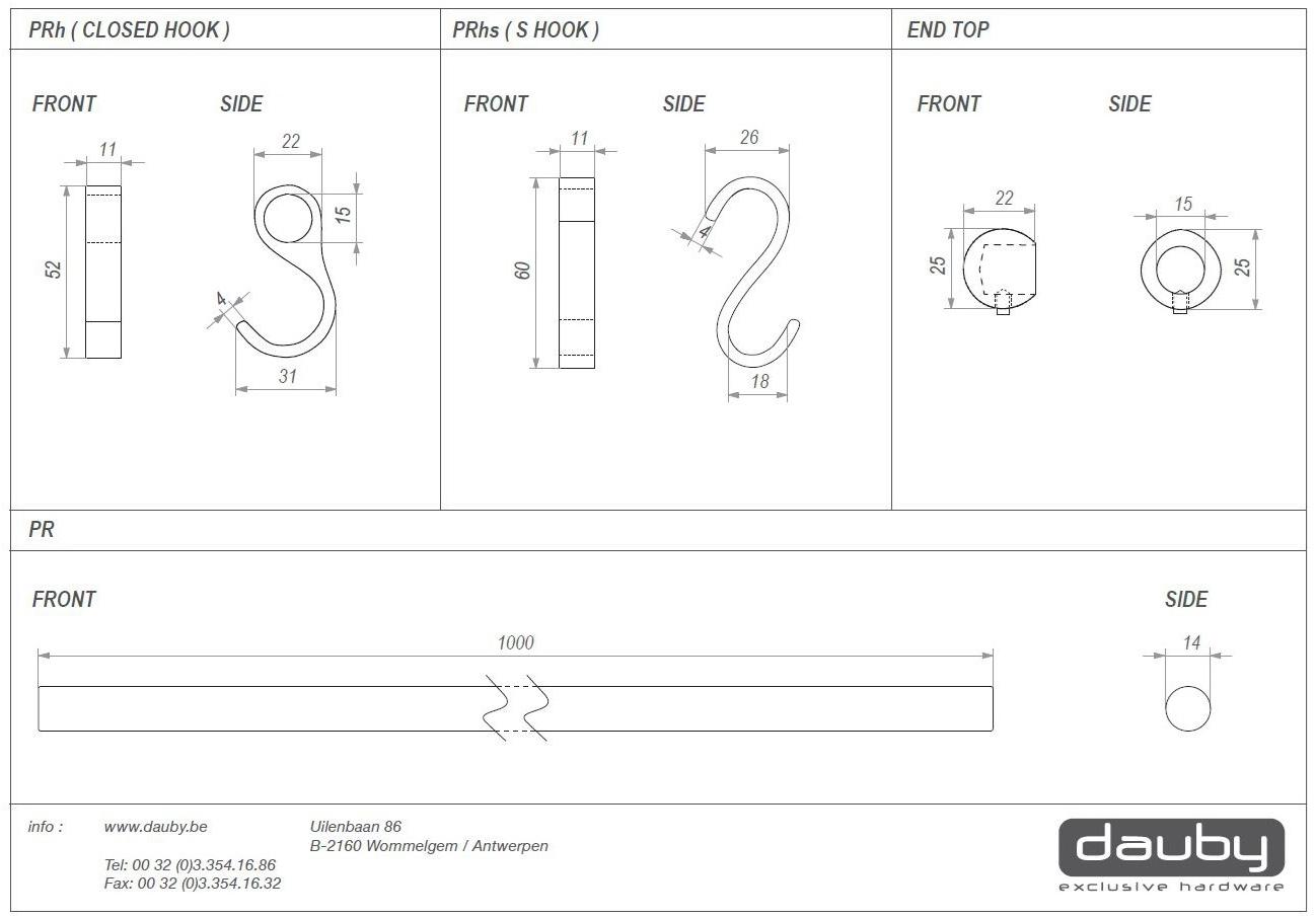 Dauby Выпускной для штор Pure® plus 15321 - Вид №1