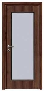 NUSCO Распашная дверь из ламината и стекла Innova