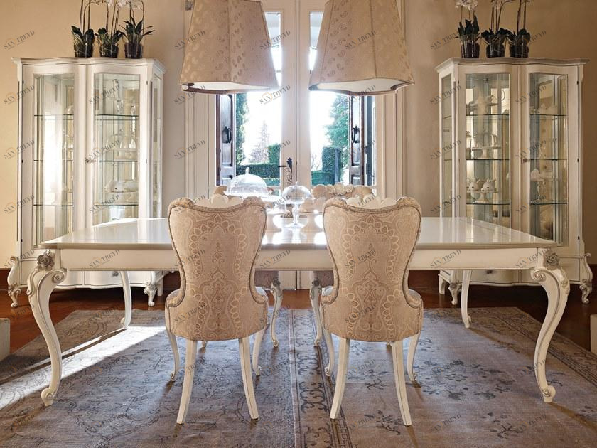 VOLPI Раздвижной прямоугольный обеденный стол Night & day 1308