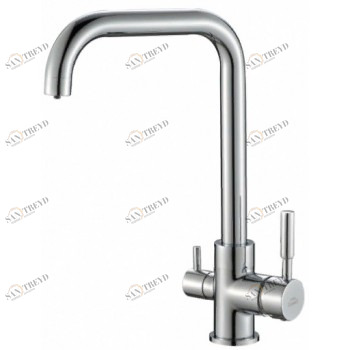 Steel Hammer SH 715 CR хром Смеситель для кухни Zorg 362 x 246 