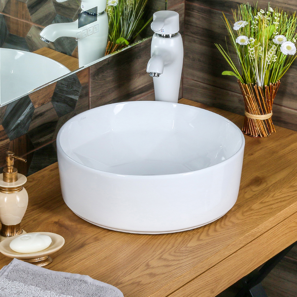 Накладная раковина melana mln-320340 320340-805