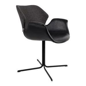 Кресло Nikki черное